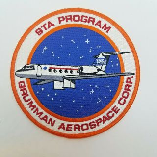Nasa Sta Program Grumman Aerospace Corp.  Patch 4.  75 "