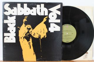 Black Sabbath Lp “vol 4” Warner Bros 2602 Orig Green Label Vg,