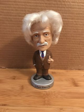 Albert Einstein Bobble Head Figure