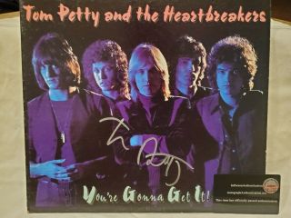 Signed Tom Petty " Tom Petty And The Heartbreakers; Youre Gonna Get It " Album.