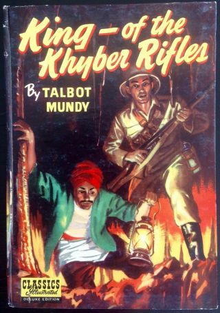 Classics Illustrated Deluxe Hardcover Edition King Of The Khyber Rifles Comic Uk