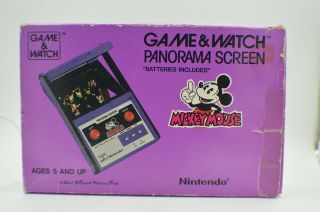 Mickey Mouse Game & Watch Panorama Screen