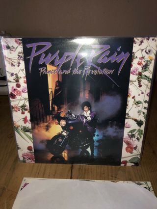 Prince & The Revolution Purple Rain 1984 12 " Rock Lp Vinyl Album Record