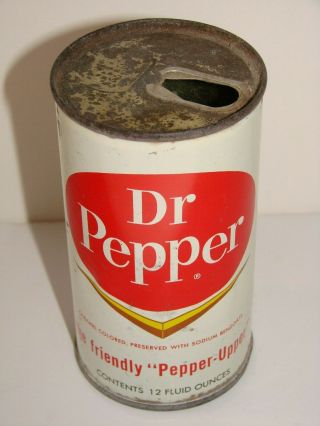 Dr.  Pepper Vintage Soda Can Scarce Juice Tab Top