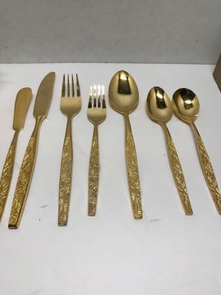 Stanley Roberts Gold Electroplated 50 Pc Set