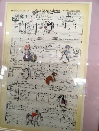 Rare Disney MARY POPPINS Jolly Holiday Framed 8 Pin Set LE/500 2