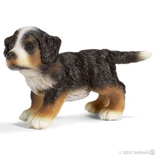 Schleich 16344 Bernese Mountain Dog Puppy - Canine - Retired