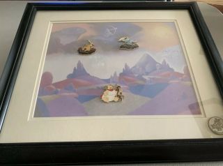 Disney Fantasia Search For Imagination Event Framed Pin Set Le 12 Holy Grail