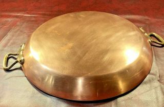 Sur La Table - Copper Paella Pan 2mm Gauge Made In France