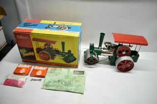 Vintage Wilesco West Germany D36 Live Steam Roller Tractor “old Smoky” W/box Usa