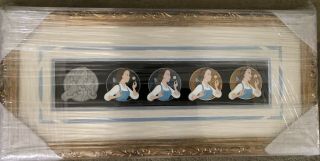 Disney D23 EXPO WDI MOG Belle Pin Profile Progression Framed Set LE 5 Beauty 3
