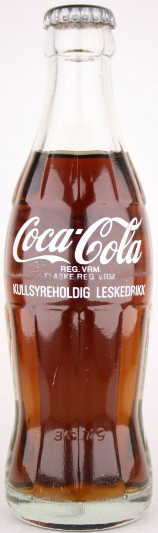Norway 1979 Coca - Cola Acl Bottle 190 Ml