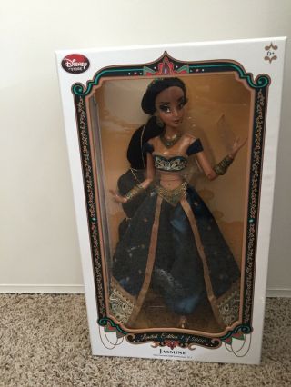 Disney Store Princess Jasmine 17 " Limited Edition Doll Aladdin