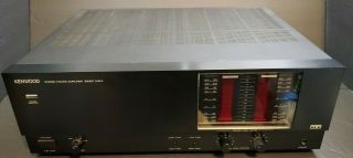 Kenwood Basic M2a Amplifier Vintage Owner Serviced
