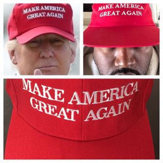 Make America Great Again Donald Trump Maga Kanye West Hat Cap Embroidered Maga