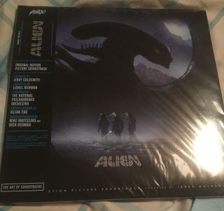 Alien Soundtrack Mondo Vinyl Lp Acid Green Jerry Goldsmith Rare