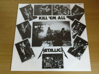 METALLICA - Kill ' Em All LP (UK Music For Nations / MFN 7) 3