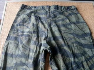 Vietnam War Tiger Stripe Camouflage Pants Made by Chief 2