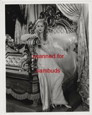 Anita Louise - (2) Photographs - Madame Du Barry - Marie Antoinette - 1934