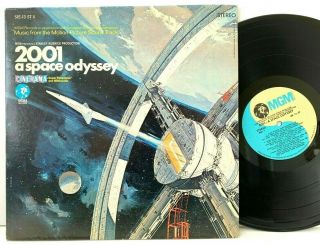 2001 A Space Odyssey Soundtrack 1968 Mgm S1e - 13 St X - Lp Vinyl Record Album