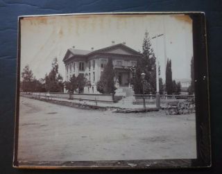 Large 8 X 10 Inch Cabinet Card Of San Luis Obispo County Ca Courthouse