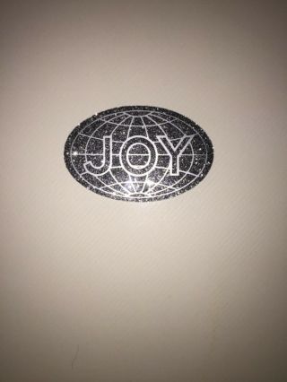 Very Rare Joy Glitter Globe Mining Sticker