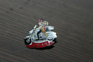 Shriner Omar Motorcycle Collector Pin Masonic