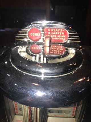 Vintage Seeburg 100 Wall - O - Matic Jukebox Selector Type 3W - 1 No Key or Power Cord 2