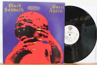 Black Sabbath Lp “born Again” Warner Bros 23978 Promo Vg,