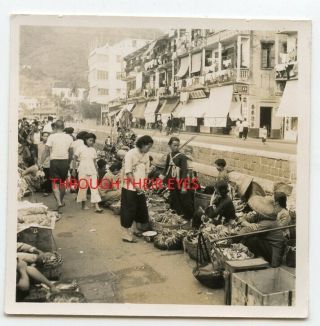 10 photos Street scenes / Waterside scenes Hong Kong 1949 3