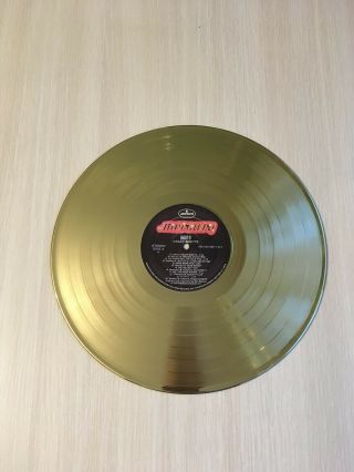 Kiss - Crazy Nights 1987 Gold Vinyl Record Best Gift Idea
