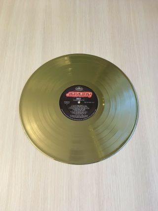Kiss - Crazy Nights 1987 Gold vinyl record Best Gift Idea 2