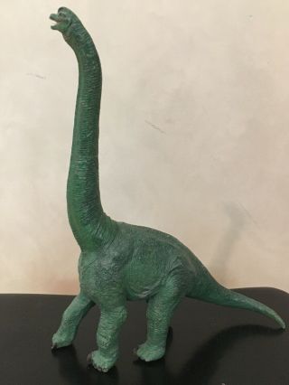 Vintage 1988 Safari Ltd The Carnegie Safari Brachiosaurus Dinosaur Toy