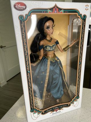 Disney Store Princess Jasmine 17 " Limited Edition Le 5000 Doll Aladdin 2015 Nib