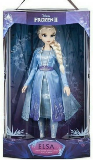 Disney Store Frozen 2 Elsa Limited Edition Doll Le