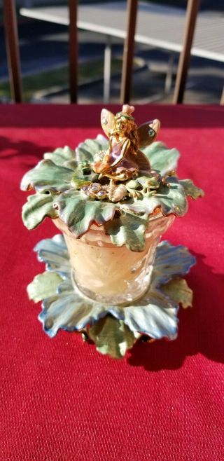 Kirks Folly Forget Me Not Candle Holder