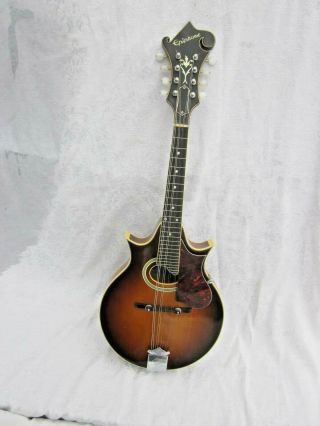 Fabulous Vintage Epiphone Bg - 440 Mandolin 8 String Gibson Made Arch Top