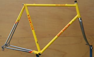 Vintage Eddy Merckx Corsa Extra Columbus Slx Steel Frame Frameset 58 Campagnolo