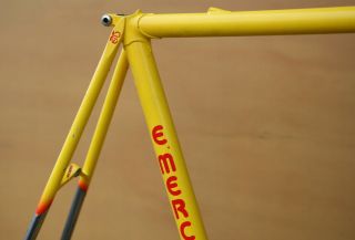 Vintage Eddy Merckx Corsa Extra Columbus SLX steel frame frameset 58 Campagnolo 3