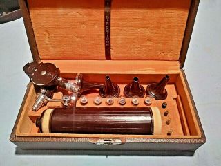 Military Us Navy Diagnostic Otoscope Ent Ear,  Nose & Throat Marked Usn Md Light