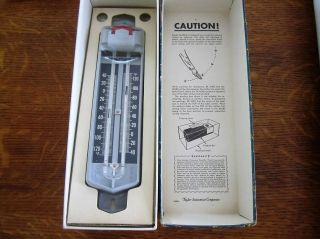 Vintage Taylor 5458 Min Max Thermometer Made In Usa