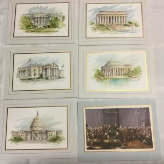 1989 The National Society Daughters Of The American Revolution Blank Cards