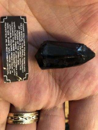 Disney World Black Kyber Crystal Very Rare Exclusive At Star Wars Galaxy’s Edge