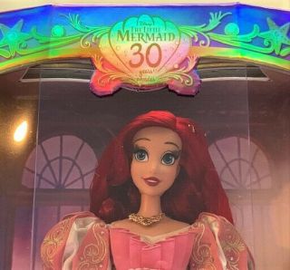 D23 Expo 2019 Disney ' s The Little Mermaid 30th Anniversary LE Ariel Doll 2