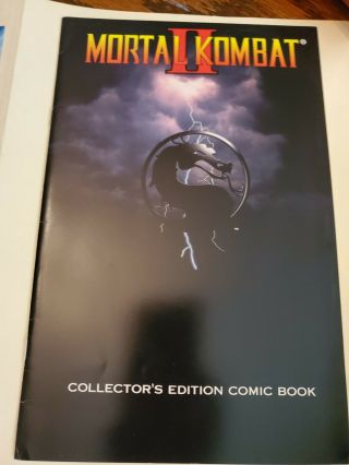 Mortal Kombat 1 and 2 Midway Arcade Collector ' s Edition Comic Books 1992,  1994 2