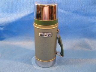 Old - Vintage - Aladdin Stanley 1 Quart Thermos - Stainless Steel - A - 1350b