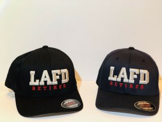 Lafd Retirement Hat Black Only Left.