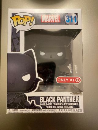 Black Panther Funko Pop 311 Target Exclusive - Marvel.