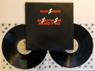 Black Sabbath - We Our Soul For Rock N Roll - 1976 Album 2bs 2923 (ex)