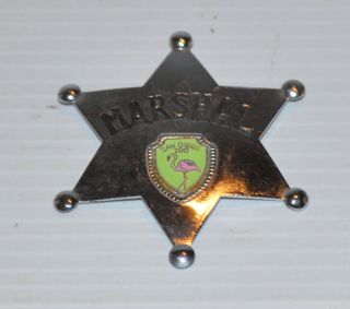San Diego Zoo Marshal Vintage Sherriff Pin 1980s